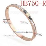 Perfect Replica Best Cartier Diamonds White ＆ Black - Rose Gold Love Bracelets